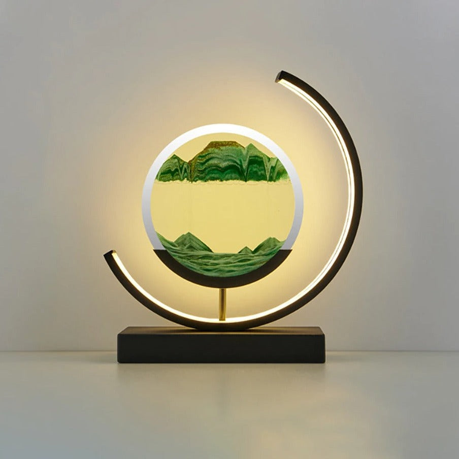 Sand Art LED Table Lamp - Eclipse