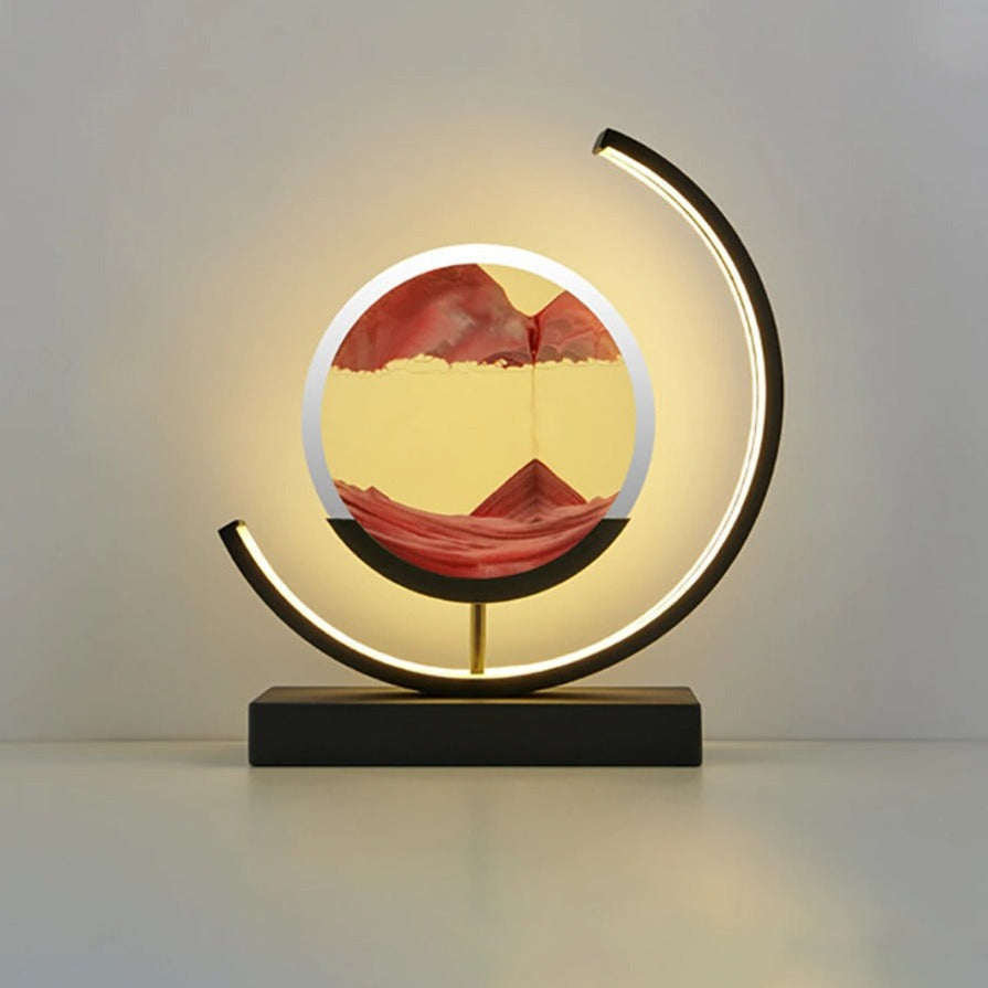 Sand Art LED Table Lamp - Eclipse
