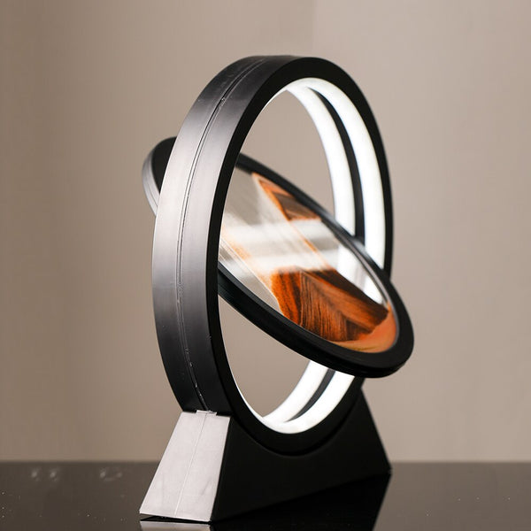 Sand Art LED Table Lamp - Full Moon