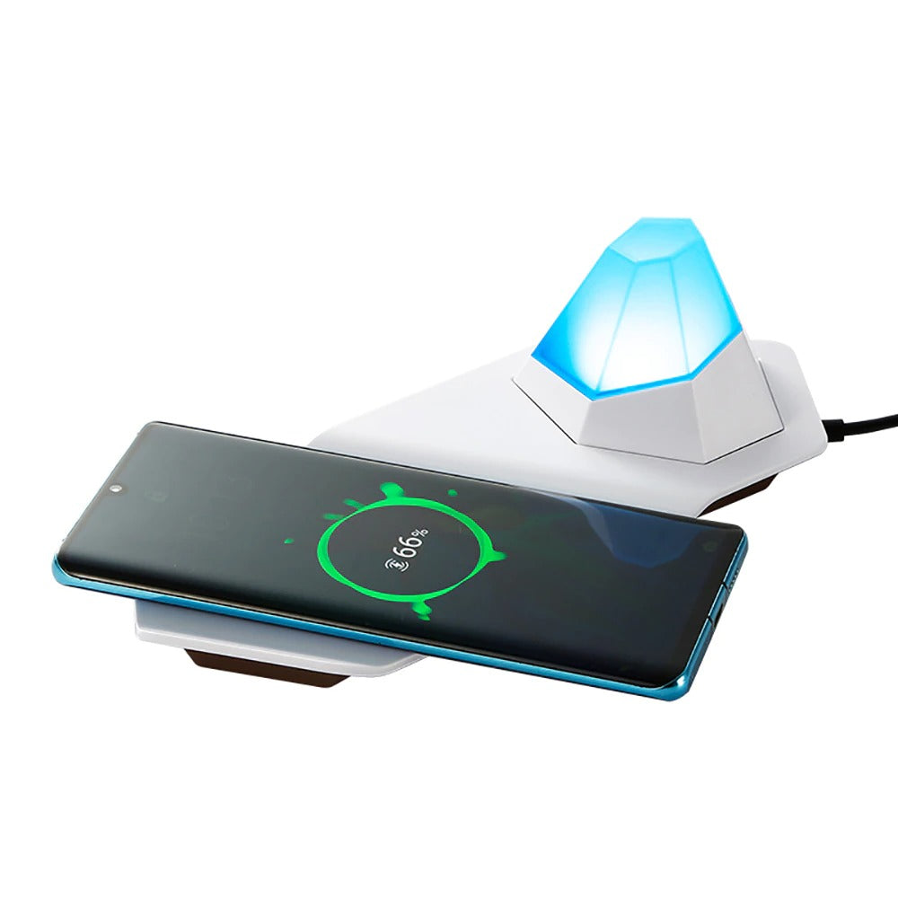 2 in 1 RGB Diamond Lamp and Wireless Charger