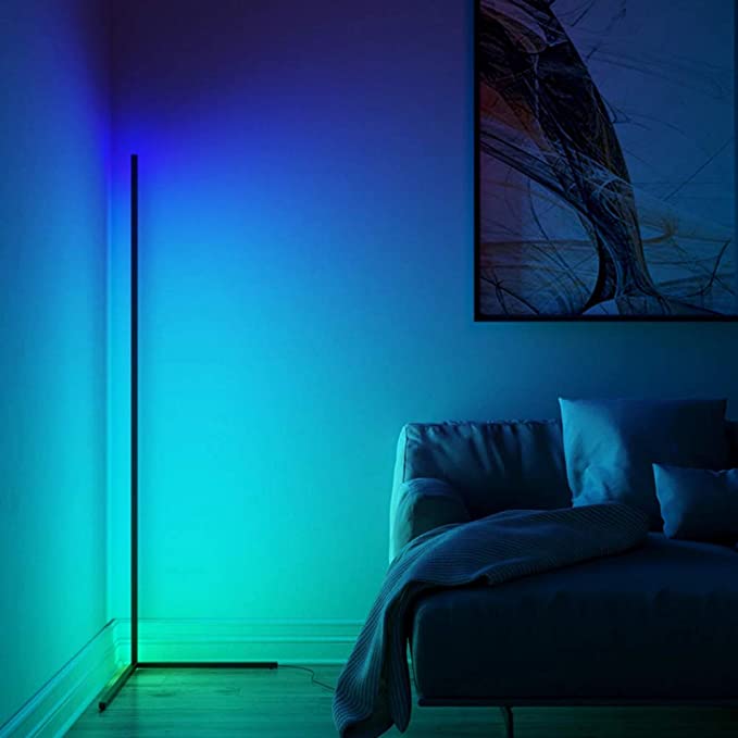 Corner led store lamp rgb