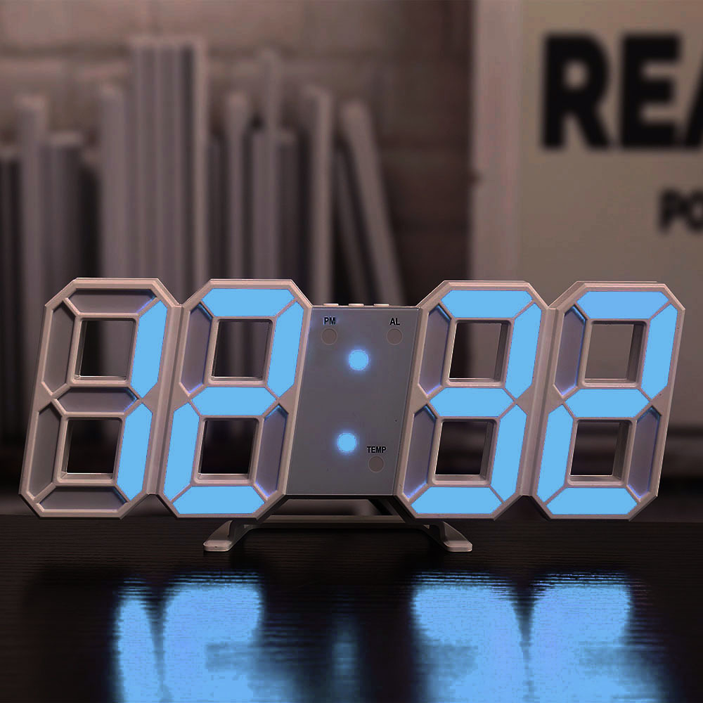 LED Digital Wall Alarm Clock